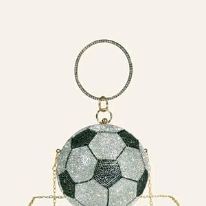 Mini Rhinestone ball clutch